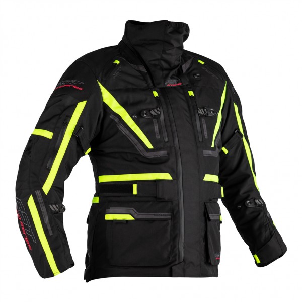 RST RST Pro Series Paragon 6 CE Textile Jacket Black/Flo Yellow